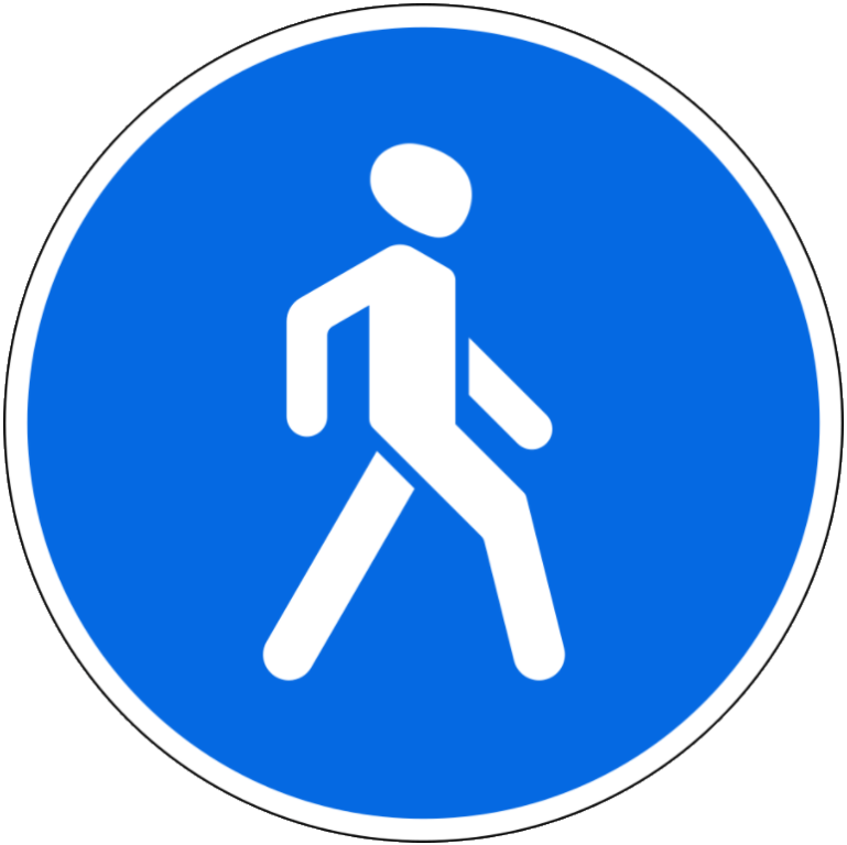 Человек в кружочке знак. Дорожный знак 4.5.1 пешеходная дорожка. Знак 4.5.1. Дорожный знак пешеходная зона 5.33. Предписывающие знаки пешеходная дорожка.