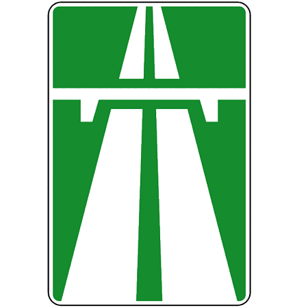 Знак 5.1. Автомагистраль