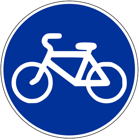 Знак 4.4.1. Велосипедная дорожка