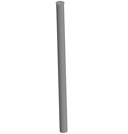 Стойка пешеходного ограждения ОД-132-00.00 (оц.)