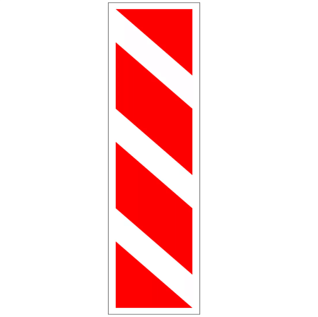 Знак 8.22.1. Препятствие