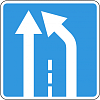 Знак 5.15.5. Конец полосы