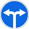 Знак 4.1.6. Движение направо или налево