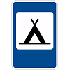 Знак 7.10. Кемпинг